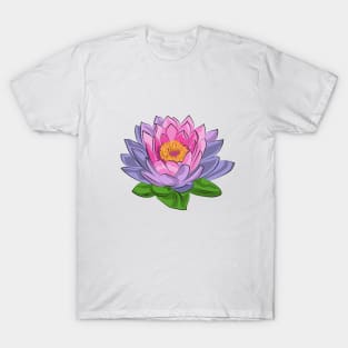 Lotus Flower Colorful T-Shirt